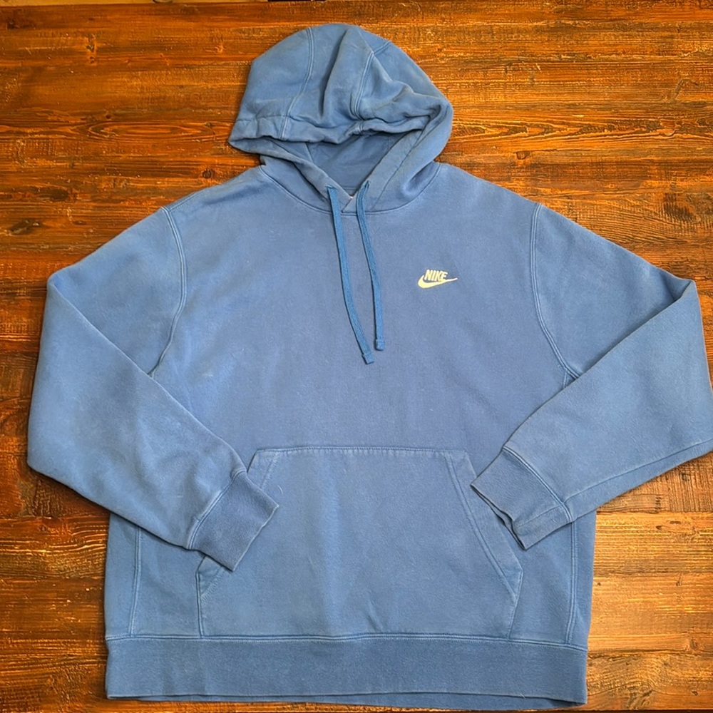 Royal blue nike hoodie